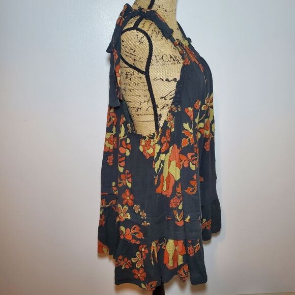 Free People Fleur Printed Tunic Size XS - Picture 4 of 15